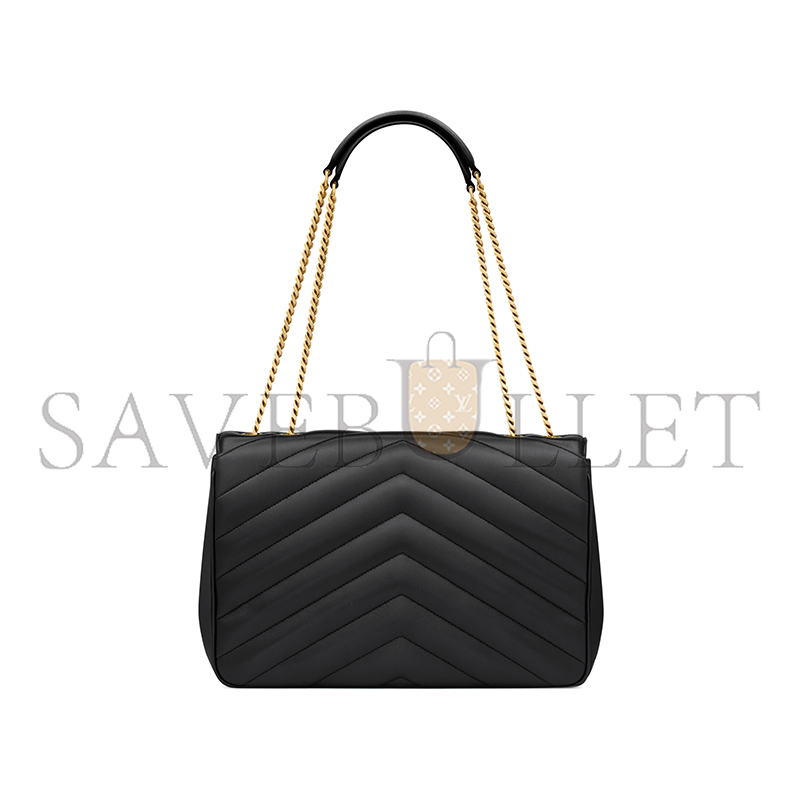 YSL LOULOU LARGE IN MATELASSÉ LAMBSKIN 803541AAEAX1000 (32*22*10cm)
